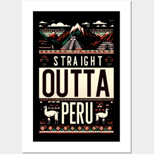 Straight Outta Peru Posters and Art